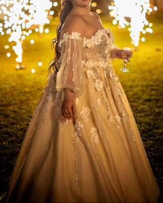 Vestito da cerimonia e sposa