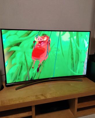 tv samsung semicurvo 3d