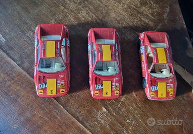 3 modellini ferrari bburago 348 tb 1:43 vintage 