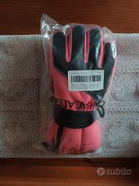 Guanti da sci unisex, invernali e caldi. Size S
