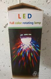 Lampadina Rotante Led Multicolore