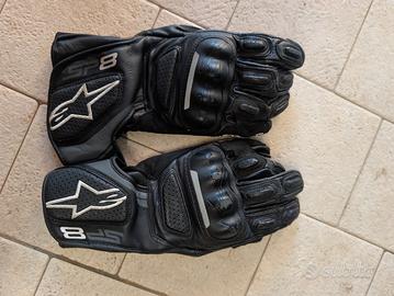 Guanti Moto Alpinestars SP-8 v2 Pelle Taglia M