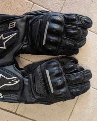 Guanti Moto Alpinestars SP-8 v2 Pelle Taglia M