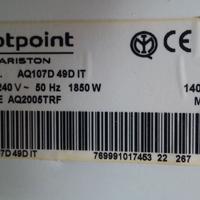 RICAMBI  LAVATRICE ARISTON INDESIT