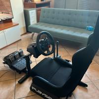 Postazione di guida sim racing g29