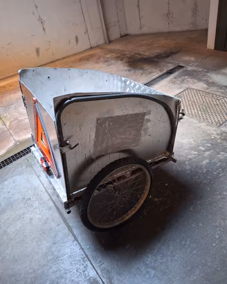 carrello per bicicletta
