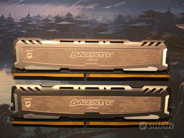 Ram 16gb 2400mhz Crucial