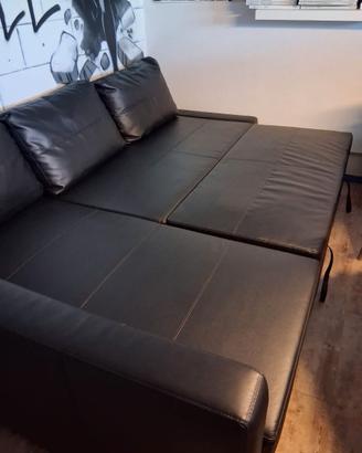 IKEA FRIHETEN divano letto angolare e contenitore
