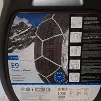 catene da neve nuove