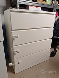 Cassettiera Ikea Malm 4 cassetti