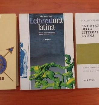 Letteratura latina e antologia latina