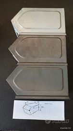 3 cassette piccole x arredo industriale 