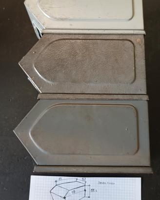 3 cassette piccole x arredo industriale 