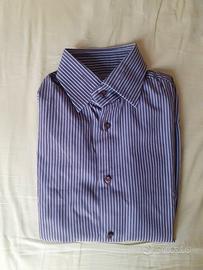 Camicia Vincenzo Prisco righe sottili