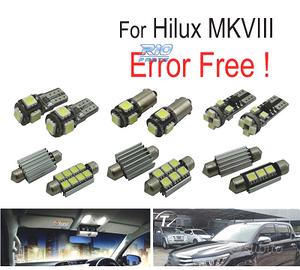 KIT 8 LAMPADE LED INTERNE TOYOTA HILUX MK8 MKVIII 