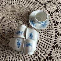 Servizio da caffè di 5 tazzine e 5 piattini