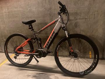 E-Bike motore e ammortizzatore centrale ruote 29”