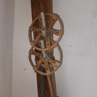 sci in legno antichi