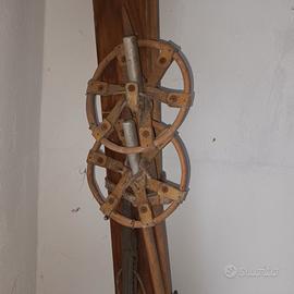 sci in legno antichi