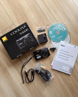Nikon Coolpix S4100 Black – Set Completo + 3 SD Ca