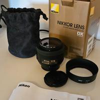 Nikon obiettivo 35mm F1.8