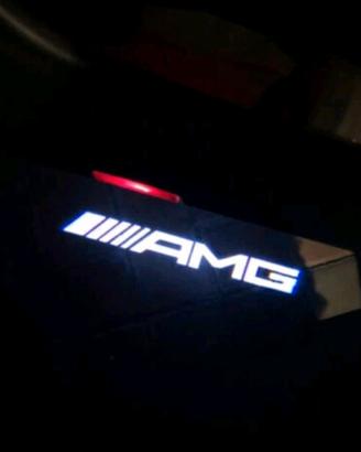 2xLed Proiettore AMG portiera mercedes w176 w177