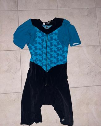 Tuta Assos Triator Aero Blu