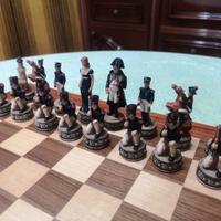 SCACCHIERA e SCACCHI battaglia di WATERLOO