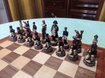 SCACCHIERA e SCACCHI battaglia di WATERLOO