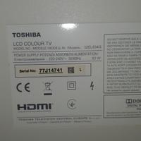 TV LCD toshiba 32EL834G con fire stick