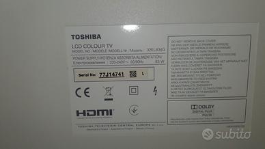 TV LCD toshiba 32EL834G con fire stick