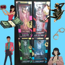 4 pezzi da collezione Lupin The Third