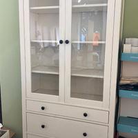 Vetrina legno bianca