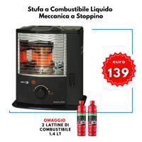 STUFA A COMBUSTIBILE ZIBRO 2.2 KW