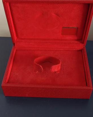 Scatola vintage Rolex originale rossa red