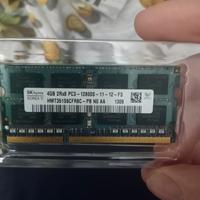 RAM ddr3 sodim 4gb 12800S hynix PC portatile 