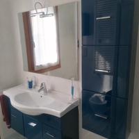 mobile bagno +lavabo in ceramica + rubinetto Grohe