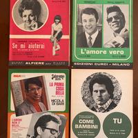 VECCHI SPARTITI MUSICALI ANNI 60/70  SANREMO 69/70
