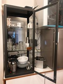Vetrinetta grigio scuro ikea