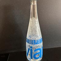 Bottiglia acqua evian Jaen Paul Gaultier