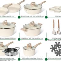 JUST PERFECTO Batteria Pentole e Padelle a Induzio