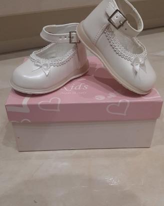 Bambolina bimba n. 21 perlato bianc Made In Italy