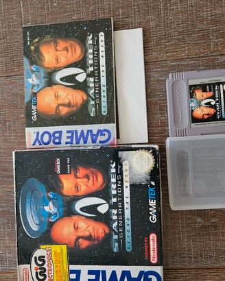 gioco game boy strar trek generations