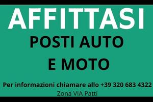 Posto Auto + Posto Moto coperto da tettoia