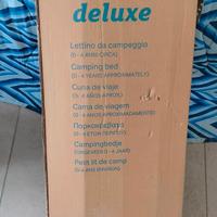 lettino da campeggio Giordani Deluxe.