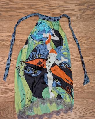 Splendida Canotta Custo Barcelona 100% SETA 