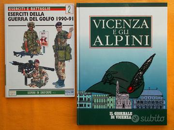 6 libri ALPINI BERSAGLIERI CARRISTI GUERRA