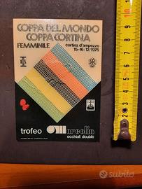 sticker adesivo coppa del mondo cortina 1976