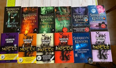 Lotto libri serie DARK HUNTER di Sherrilyn Kenyon