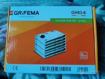 Grifema, 2 confezioni da 12 sacchetti per sottovuo